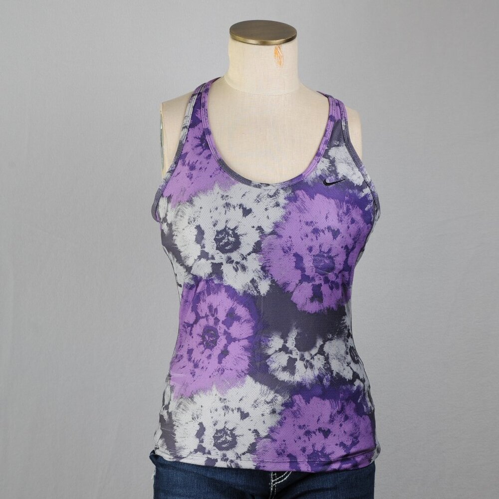 Racer back Nike Dri-Fit Purple Tank Size L